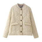 Damen gesteppte Winterjacke R&B