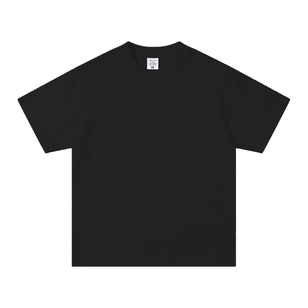 Damen Oversized T-Shirt aus hochwertiger Baumwolle mit praktischem Rundhalsausschnitt R&B