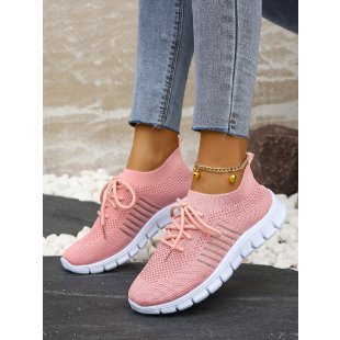 Damen atmungsaktive Sport-Sneaker mit elastischem Schaft R&B