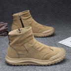 Damen Modische Ankle Boots mit elastischem Schaft und robustem Profilsohle R&B