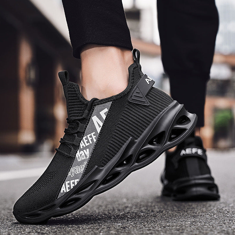 Damen Sportliche Lauf-Sneaker mit atmungsaktiver Mesh-Oberfläche R&B
