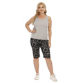 Damen Sportliche Leggings mit geometrischem Muster R&B