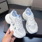 Damen Sportliche Mesh-Sneaker mit atmungsaktiver Struktur und dämpfender Sohle