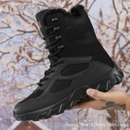 Damen Winter-Trekkingstiefel mit isolierendem Fleece-Futter und rutschfester Profilsohle R&B