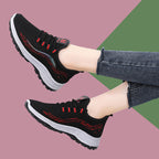 Damen Atmungsaktive Fitness-Sneaker mit rutschfester Außensohle R&B
