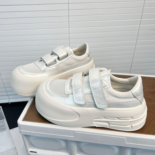 Damen Sportliche Sneakers mit Klettverschluss R&B