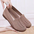 Damen Atmungsaktive Ballerinas mit floralen Details R&B