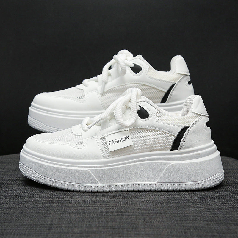 Damen Modische Sneakers mit atmungsaktiven Mesh-Einsätzen und dämpfender Sohle R&B