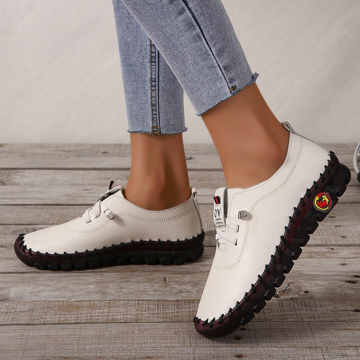 Damen Bequeme und leichte Freizeitschuhe mit rutschfester Sohle R&B