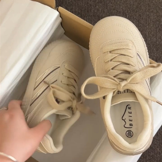 Damen Sportliche Sneaker mit atmungsaktivem Obermaterial und verstärkter Dämpfung R&B