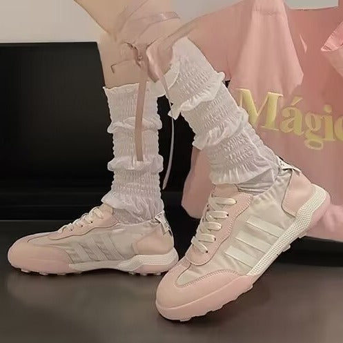 Damen Sportliche Lauf-Sneakers mit rutschfester Sohle und weichem Innenfutter