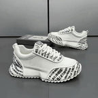 Damen Sportliche Sneakers mit atmungsaktivem Mesh und griffiger Sohle R&B