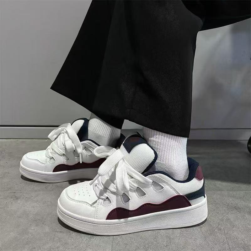 Damen Sportliche Sneakers mit atmungsaktivem Mesh-Obermaterial und robuster Gummisohle R&B