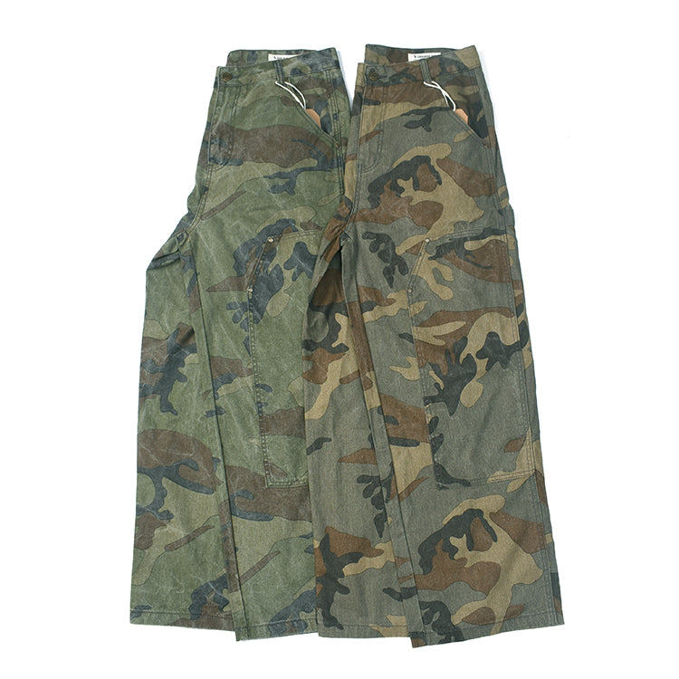 Damen Cargohose mit multifunktionalen Taschen und modernem Camouflage-Design R&B