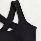 Damen Sportlicher Einteiler Badeanzug