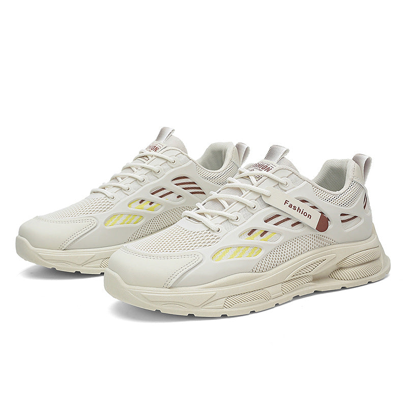 Herren Bequeme Sport-Sneakers mit atmungsaktivem Obermaterial und Stoßdämpfung R&B