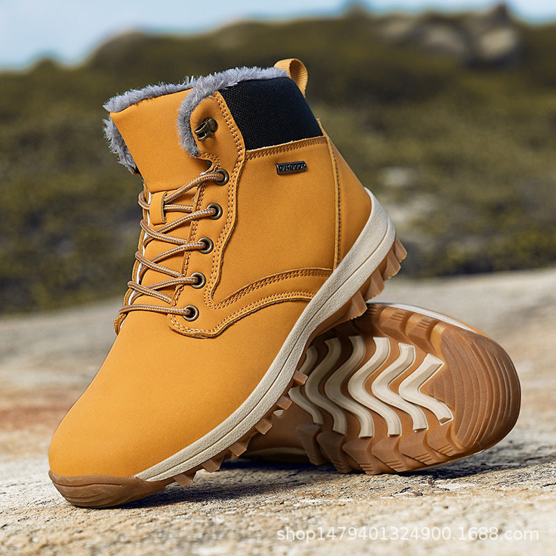 Damen Wärmeisolierte Winterstiefel mit rutschfester Sohle und kuscheligem Innenfutter R&B