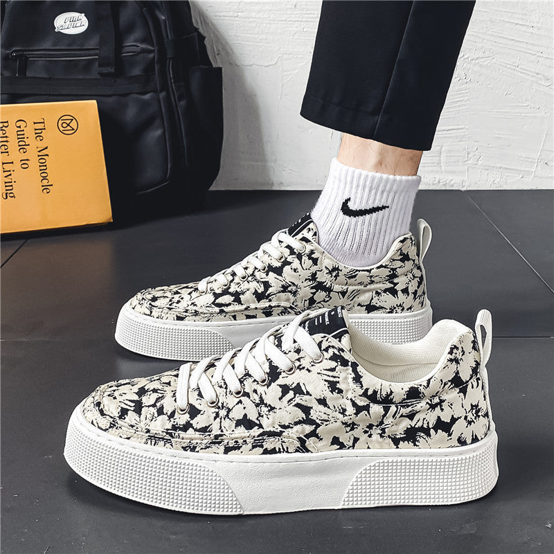 Damen Freizeitschuhe mit floralem Muster R&B