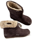 Damen Fluffy Winterboots aus hochwertigem Veloursleder mit kuscheligem Innenfutter R&B