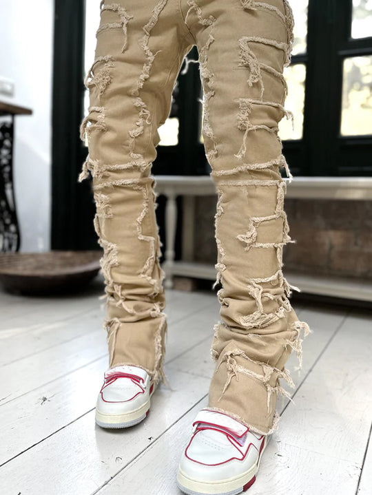 Herren modische Zerrissene Skinny Jeans im lässigen Street-Style R&B