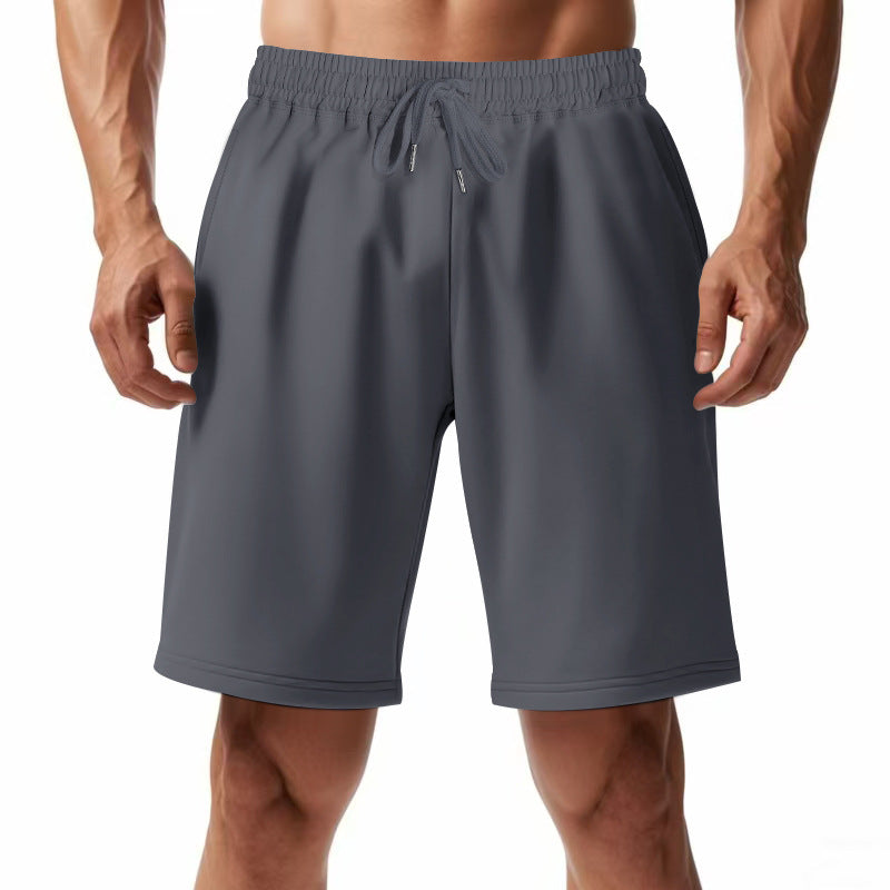 Herren Sportliche kurze Laufshorts mit elastischem Bund und praktischem Kordelzug R&B