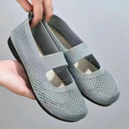 Damen Atmungsaktive Freizeitschuhe mit elastischem Riemen R&B