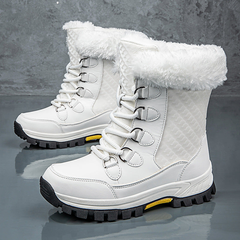 Damen Winter-Wanderboots mit isolierendem Futter und rutschfester Sohle R&B