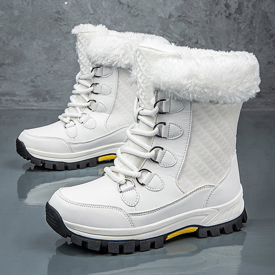 Damen Winter-Wanderboots mit isolierendem Futter und rutschfester Sohle R&B