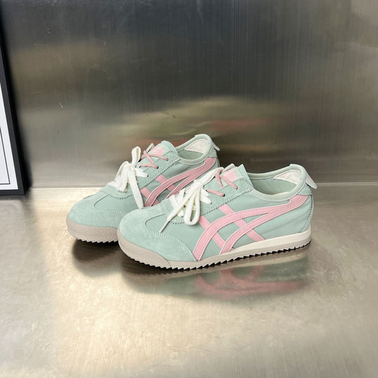 Damen Sneakers im sportlichen Retro-Design mit atmungsaktiven Mesh-Einsätzen R&B