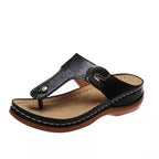 Damen Zehentrennersandalen mit modischem Riemendesign und komfortabler Fußbettung R&B