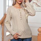 R&B | Pullover Mit Zopfmuster Und Weichem Stoff