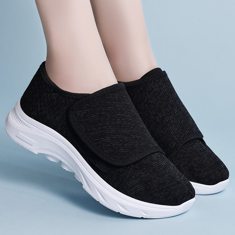 Damen Atmungsaktive Slip-On Schuhe mit elastischem Riemen R&B