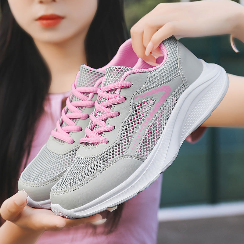 Damen Atmungsaktive Sneakers mit wasserdichtem Obermaterial und rutschfester Außensohle R&B