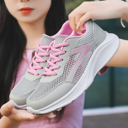 Damen Atmungsaktive Sneakers mit wasserdichtem Obermaterial und rutschfester Außensohle R&B