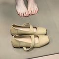 Damen Ballerinas mit elastischem Riemchen und komfortablem Fußbett R&B
