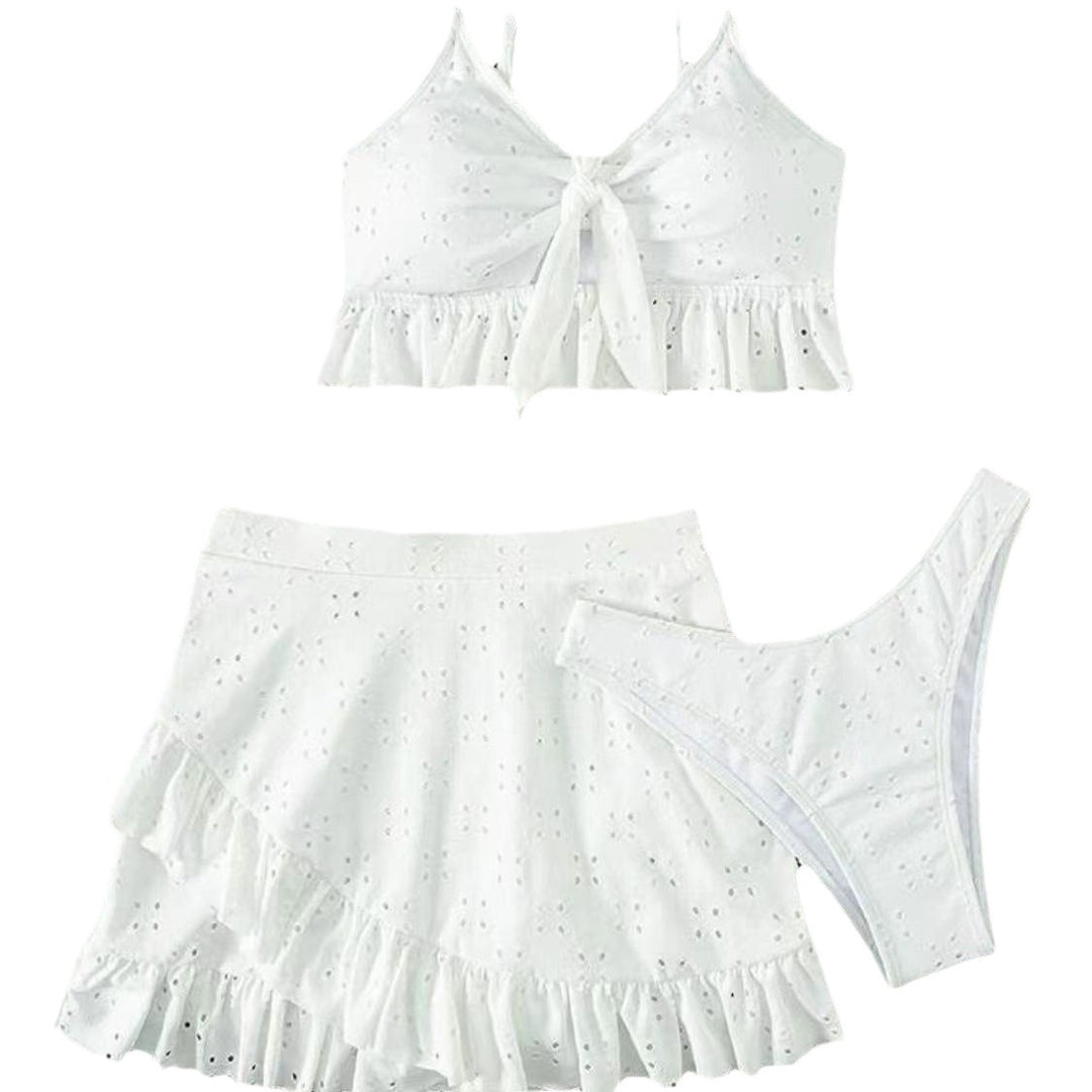 Damen Crop-Top und Rock Set R&B