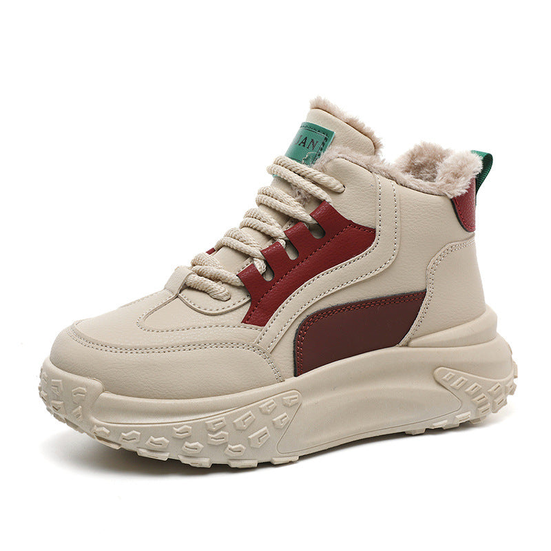 Damen Hohe Sneakers mit kuscheligem Innenfutter und robustem Sohlenprofil R&B