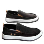 Damen Bequeme Slip-On Sneakers mit atmungsaktiver Oberflächenstruktur R&B