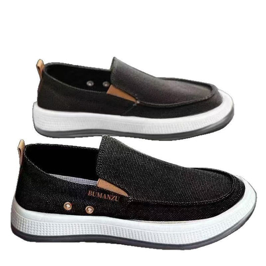 Damen Bequeme Slip-On Sneakers mit atmungsaktiver Oberflächenstruktur R&B