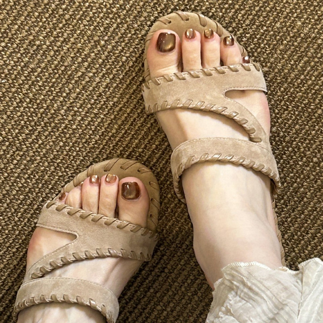 Damen Tra spezielle Sandalen mit geflochtenem Riemendesign R&B