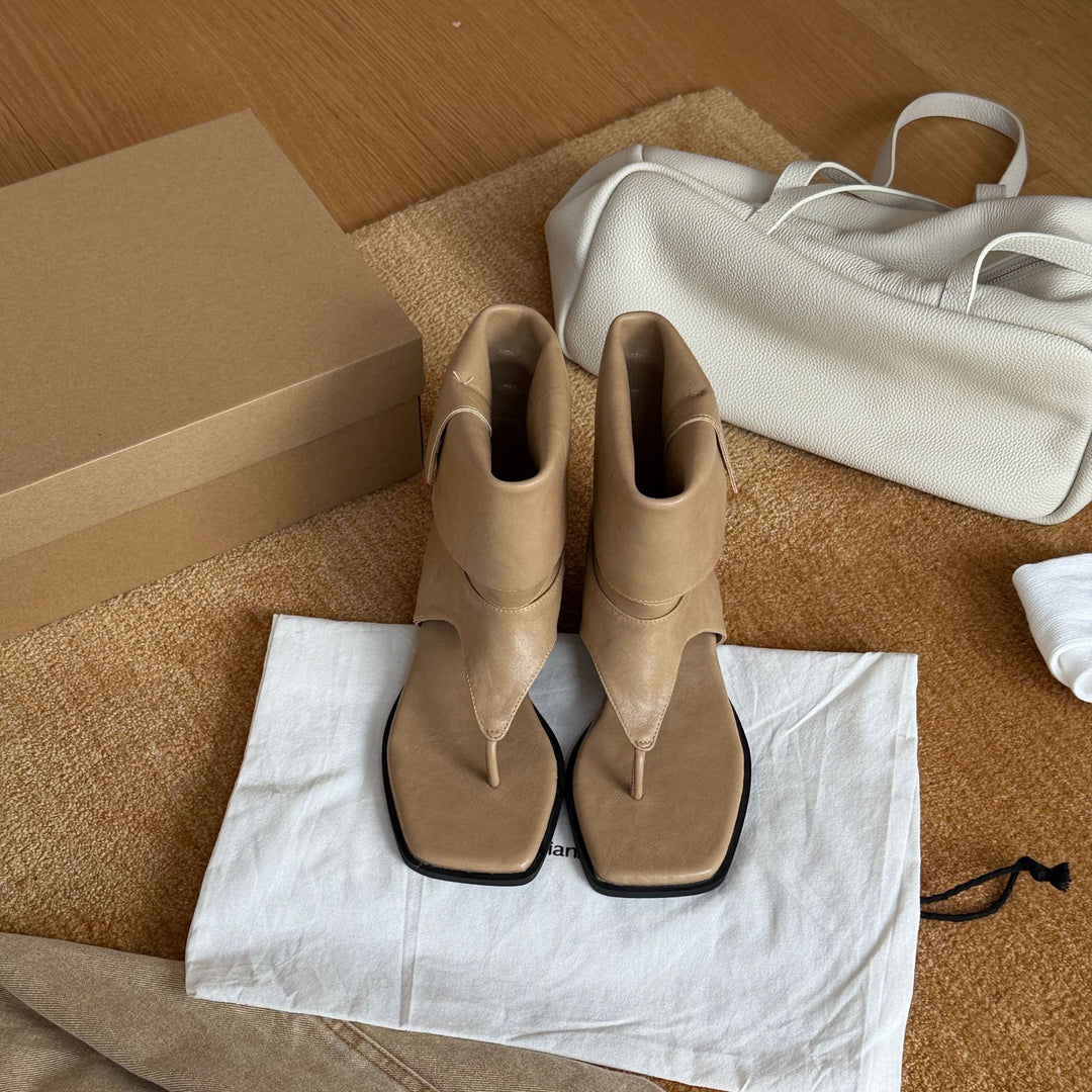 Damen Stilvolle und modische Absatzstiefel R&B