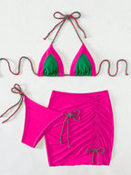 Damen Bikiniset mit Rüschen R&B