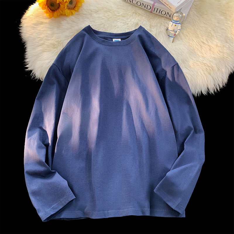 Damen Lässiges Langarmshirt aus hochwertiger Baumwolle R&B