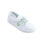 Damen Sneaker mit floralem Stickdesign und atmungsaktivem Obermaterial
