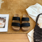 Damen Komfortable Badesandalen mit anatomisch geformtem Fußbett und rutschfester Sohle