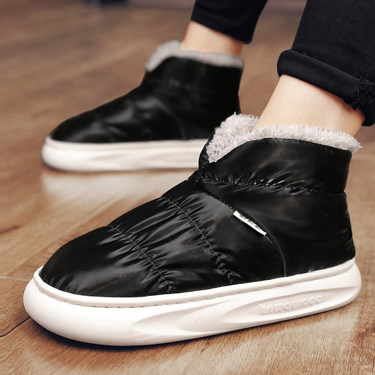 Damen kuschelige Hausschuh-Stiefel R&B