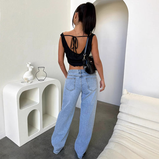 Damen Langarmshirt mit figurbetontem Schnitt und raffinierten Details R&B