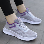 Damen Leichte und atmungsaktive Sportschuhe mit dämpfender Zwischensohle