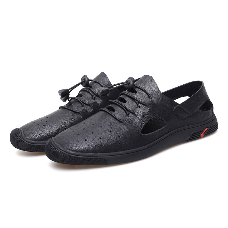Damen Atmungsaktive Freizeit-Sandalen mit elastischem Schnellschnürsystem R&B