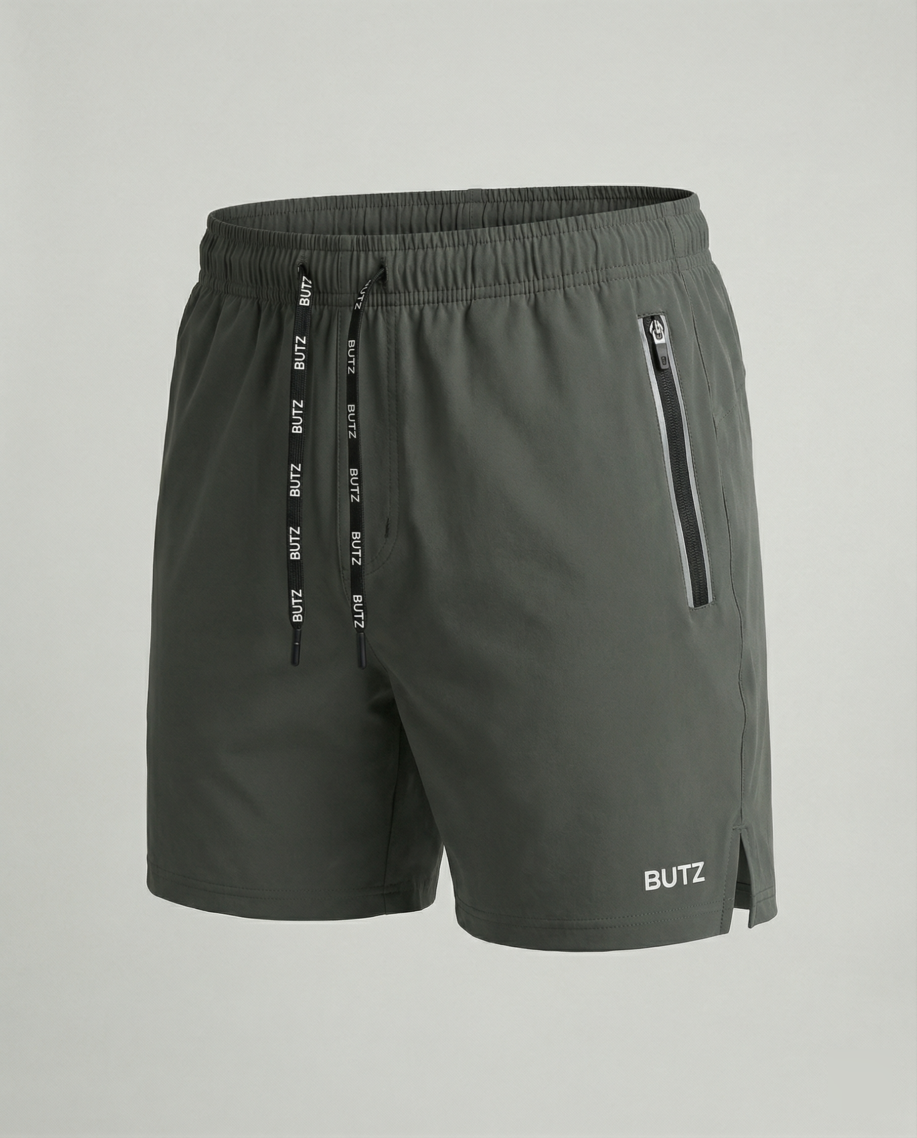 Herren Sportliche Multifunktions-Shorts mit schnell trocknender Technologie und praktischen Reißverschlusstaschen R&B